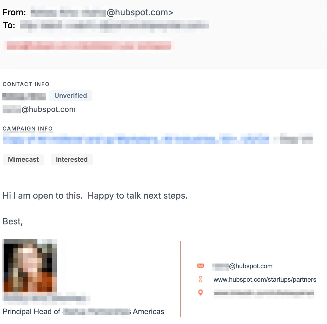 HubSpot Reply